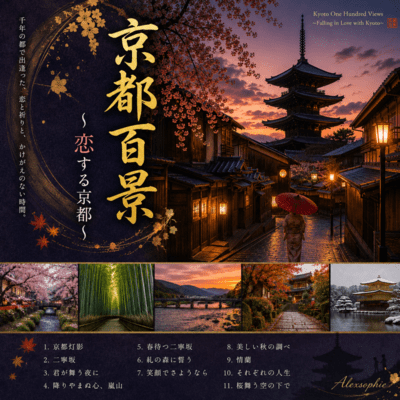 Kyoto One Hundred Views ~Falling in Love with Kyoto~ Front Cover
