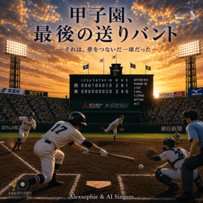 Koshien: The Last Sacrifice Bunt Front Cover