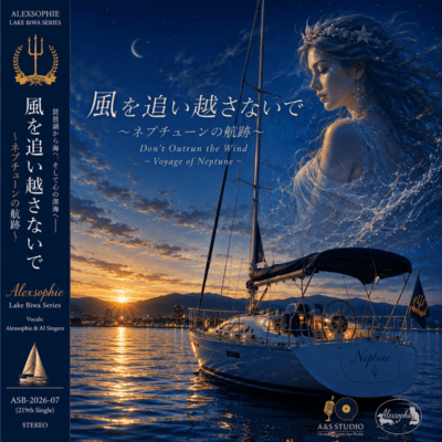 Don't Outrun the Wind ~Voyage of Neptune~ Front Cover