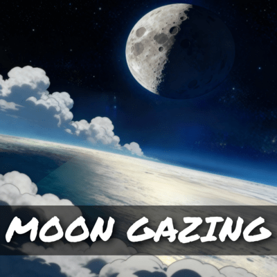 MOON GAZING Front Cover