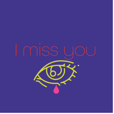 I miss you (feat. 音街ウナ)のジャケット写真
