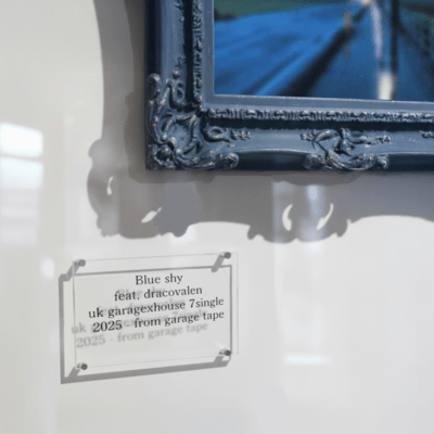 Blue shy (feat. dracovalen)のジャケット写真