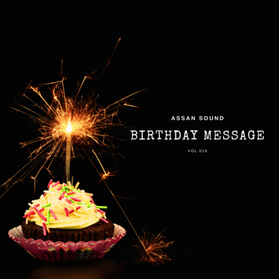 Birthday Message Front Cover