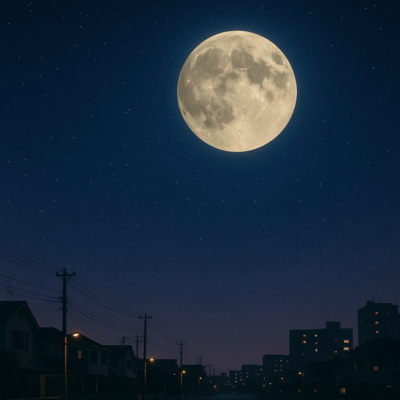 The moon is beautiful , isn't it? Front Cover