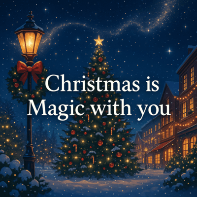 Christmas is Magic with you Front Cover