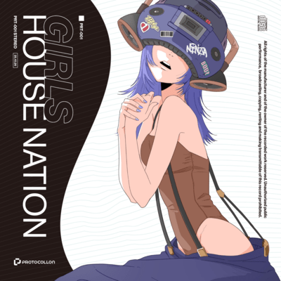 GIRLS HOUSE NATION Front Cover