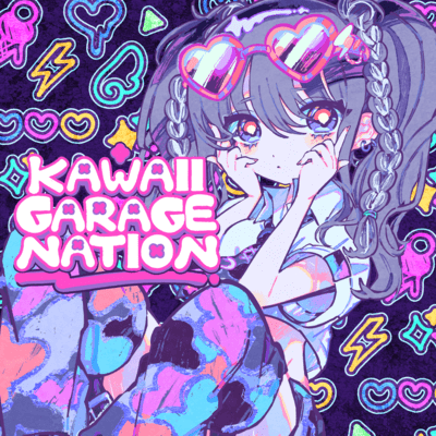 KAWAII GARAGE NATION Front Cover