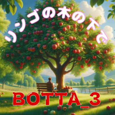 リンゴの木の下でのジャケット写真
