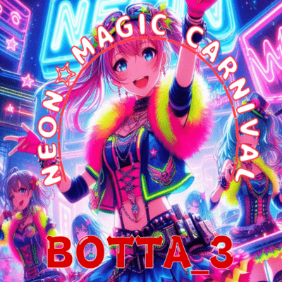 Neon Magic Carnival Front Cover