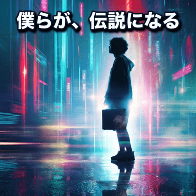 僕らが、伝説になるのジャケット写真