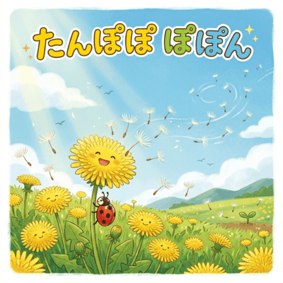Happy Dandelion Front Cover