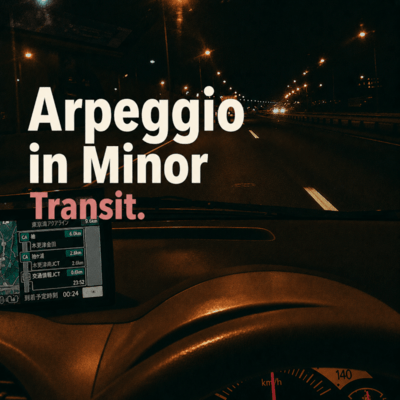 Arpeggio In Minor Front Cover