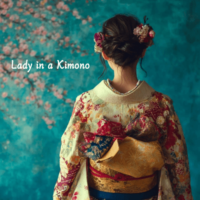 Lady in a Kimono Front Cover