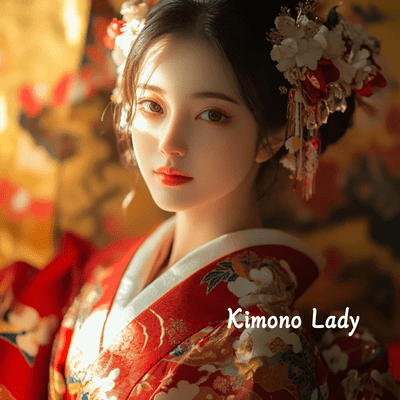 Kimono Lady Front Cover