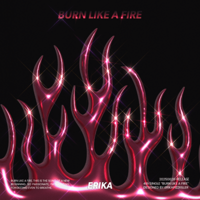 BURN LIKE A FIREのジャケット写真