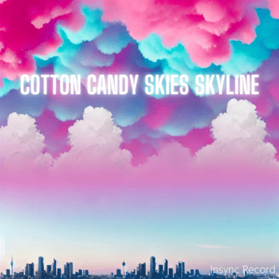 Cotton Candy Skies Skyline Front Cover
