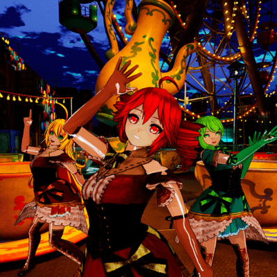 爆走☆コーヒーカップ (feat. 重音テト, GUMI & 弦巻マキ)のジャケット写真