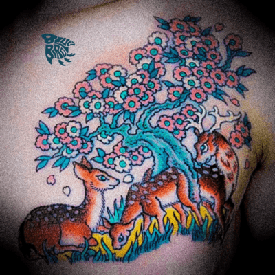 SAKURA & FAMiLY (feat. maikel) Front Cover