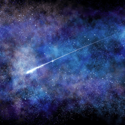 Shooting star trajectory Front Cover