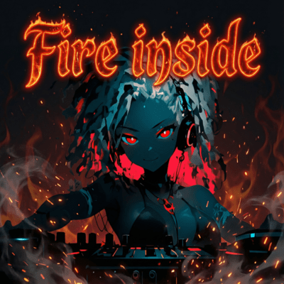Fire inside Front Cover