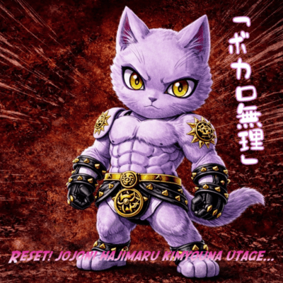 RESET! JOJONI HAJIMARU KIMYOUNA UTAGE... Front Cover