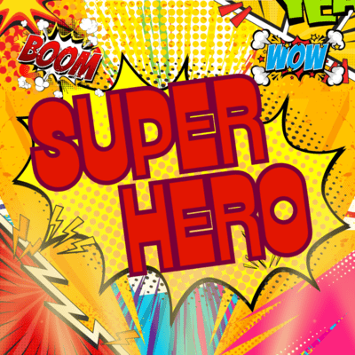 SUPER HERO Front Cover
