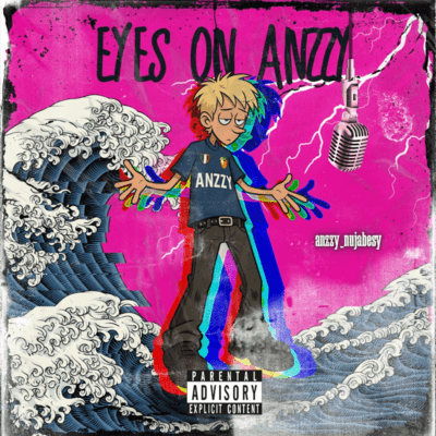 EYES ON ANZZY Front Cover