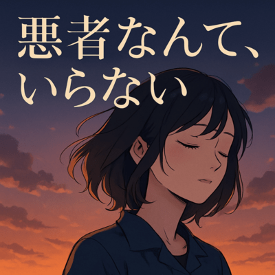 悪者なんていらないのジャケット写真