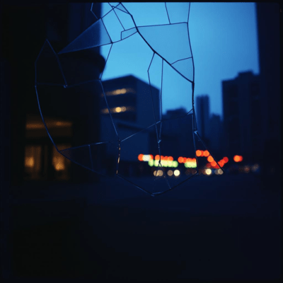 In a World Sinking in Lies Front Cover