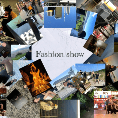 fashion showのジャケット写真
