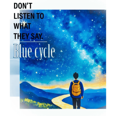 Blue cycle (feat. OnO, Bijou & Grizziy) Front Cover