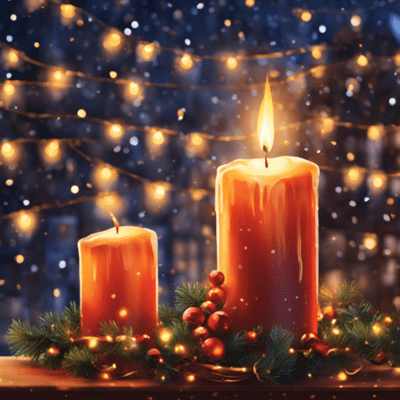 Silent Lights, Bright Nights Front Cover