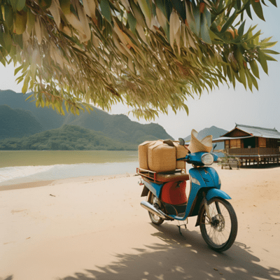 タイの風、リアルとユーモアのジャケット写真