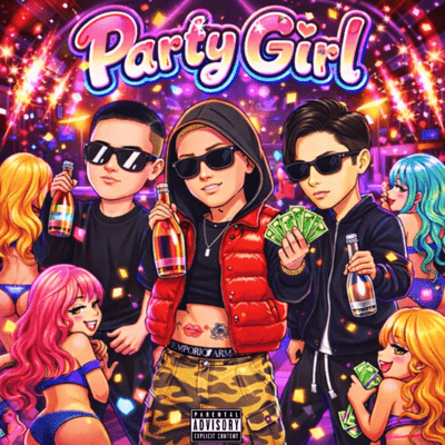 Party Girl (feat. MUTANT & MAC ICE) Front Cover