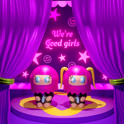 We're good girls Front Cover