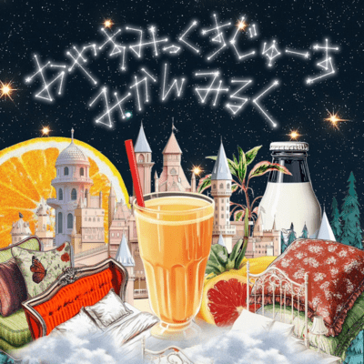 goodnight mix juice mikan milk Front Cover