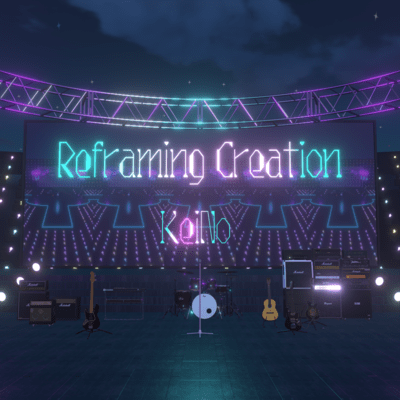 ReframingCreation (Synthesizer V Saki AI) Front Cover