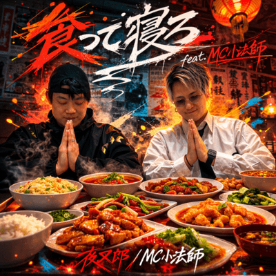 食って寝ろ (feat. MC小法師)のジャケット写真