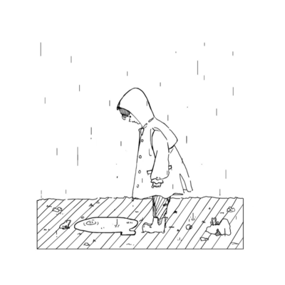 raining Front Cover