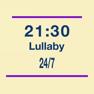 21:30 LULLABY Deep sleep visits with music boxes and waves in the middle of the night Front Cover