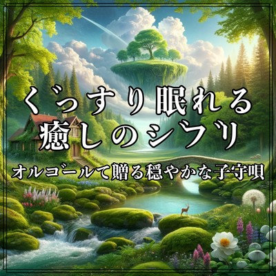 A calm child lullaby to be a sleeping healing Ghibli mellet Front Cover