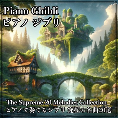 20 Ghibli ultimate masterpieces played on the piano Front Cover