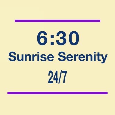 6:30 Sunrise Serenity 穏やかな朝のヨガ&瞑想のメロディーと共にウクレレのジャケット写真