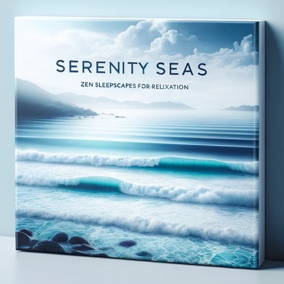 Land healing music Zen and sleep for a calm sea healing Front Cover