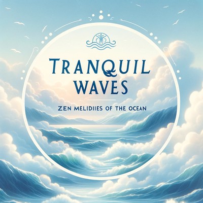 Zen melody of quiet waves of the sound of the sea Front Cover