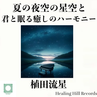 The soothing harmony of sleeping with the starry sky of the summer night sky and you Front Cover