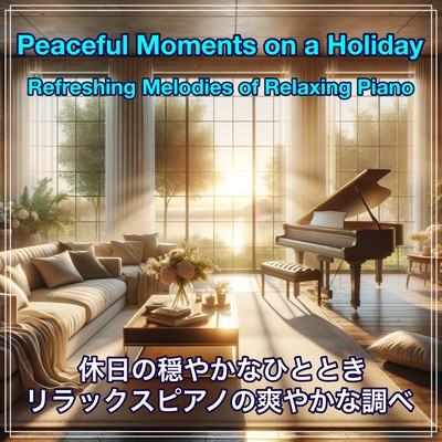 Calm moments on holiday: Refreshing tunes of relaxing piano Front Cover