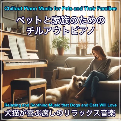 Chill Out Piano for Pets and Families - Soothing and relaxing music that dogs and cats will enjoy Front Cover