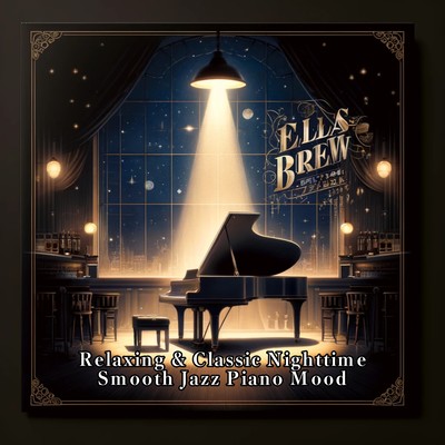 Relaxing & Classic Nighttime Smooth Jazz Piano Mood Front Cover