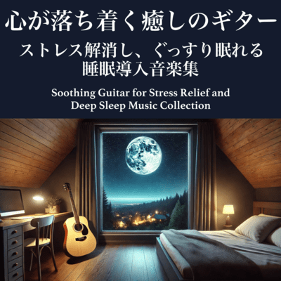 A soothing guitar collection to calm the mind, relieve stress, and guide you into a deep, restful sleep. Front Cover
